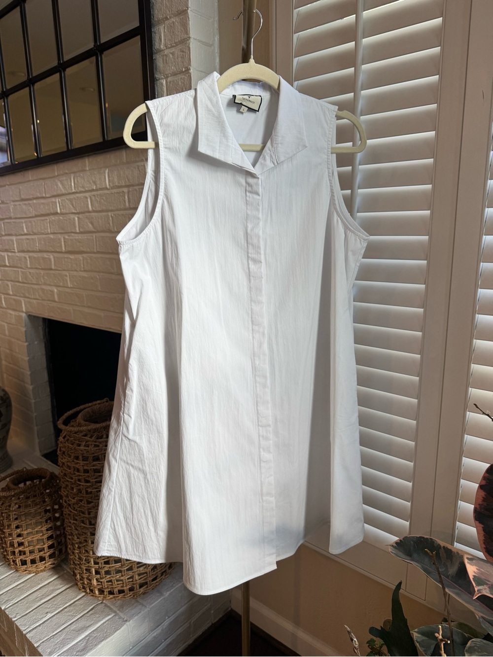 Tuckernuck White Sleeveless Charlie Dress